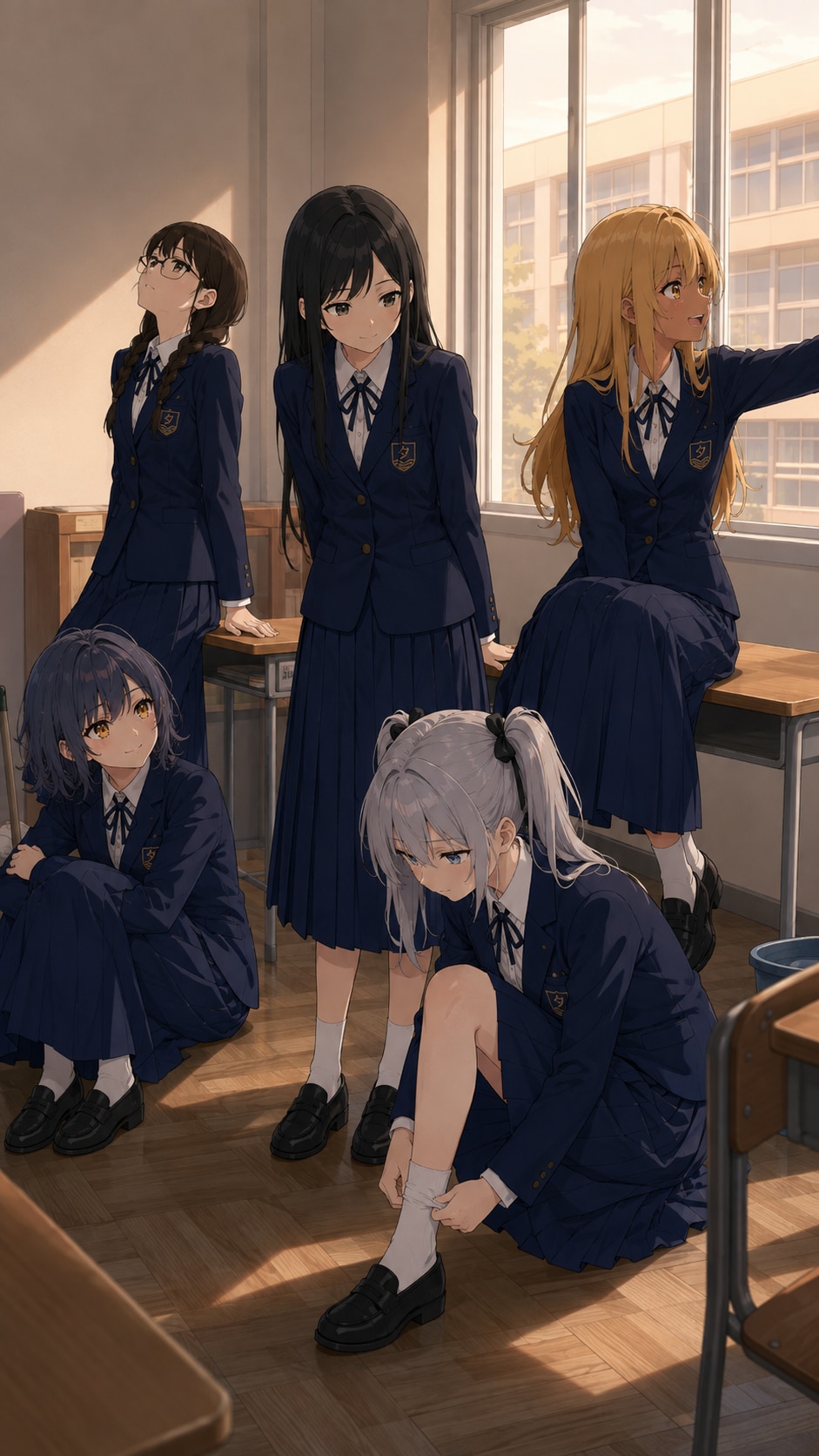 ダサ制服！ | の人気AIイラスト・グラビア