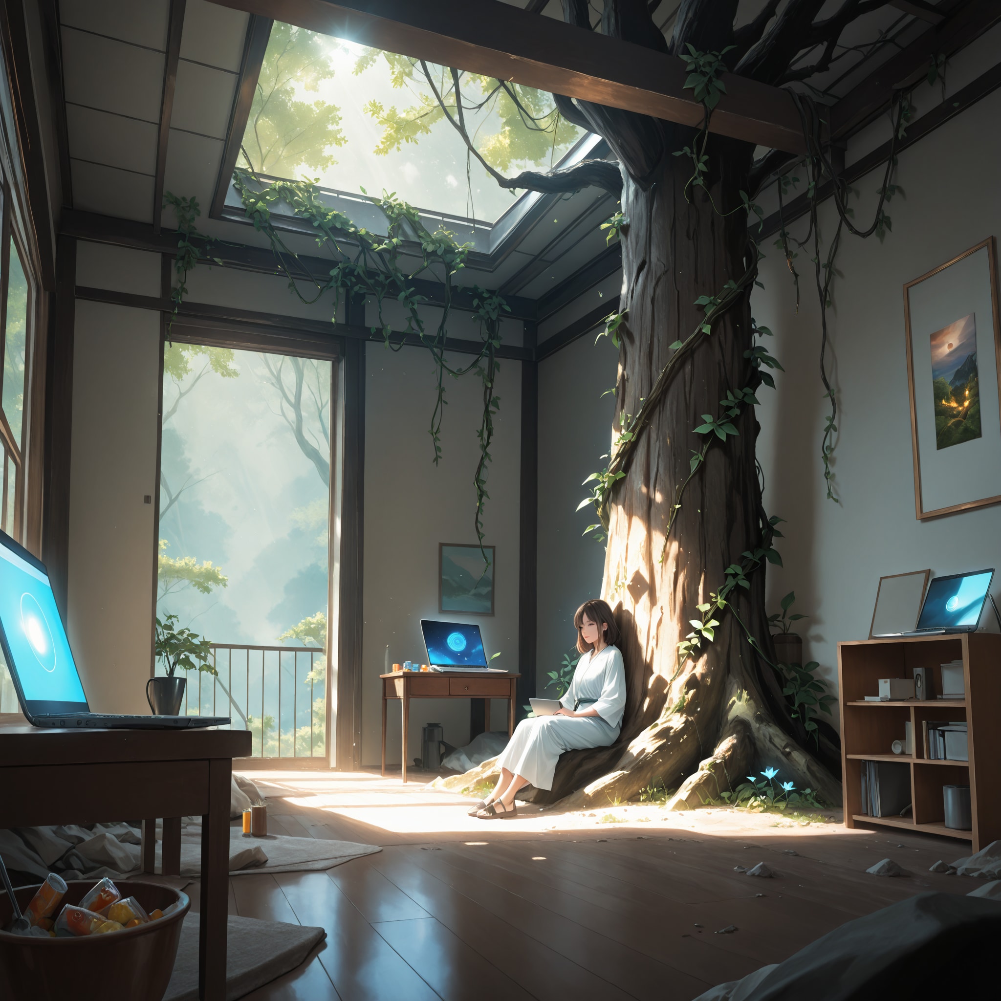 秘密の森 | の人気AIイラスト・グラビア