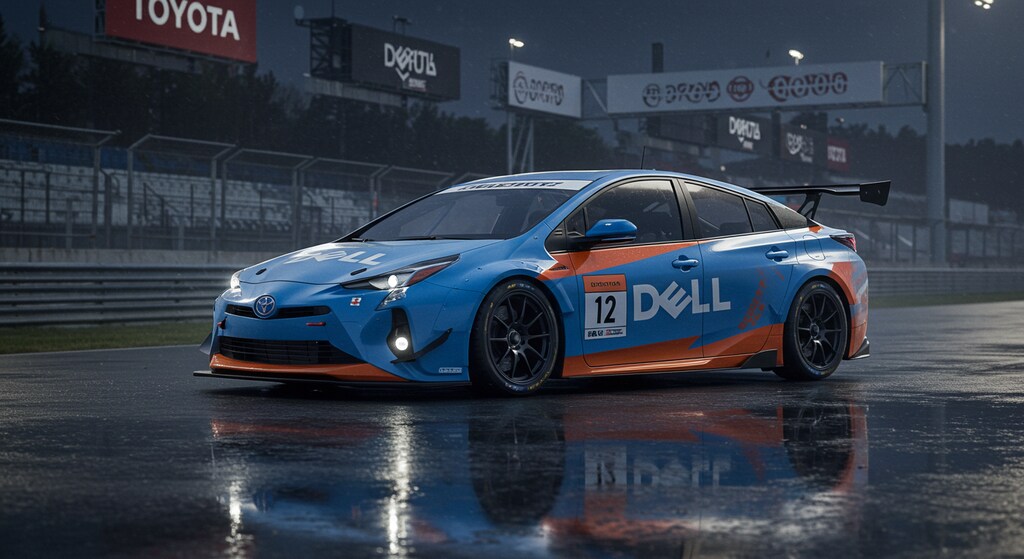 DELLプリウスレーシングカー