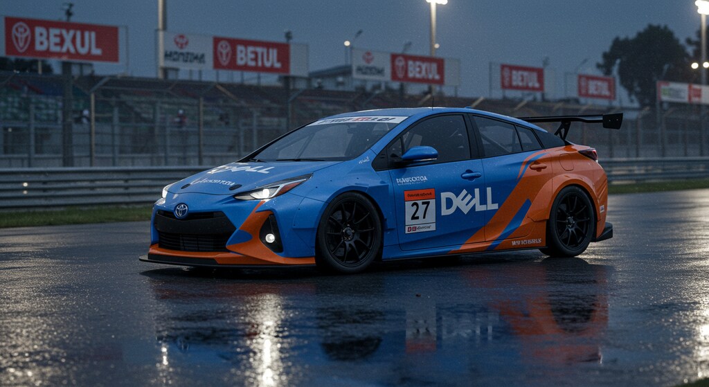 DELLプリウスレーシングカー