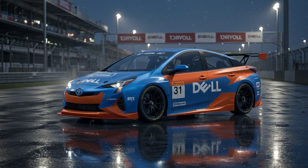 DELLプリウスレーシングカー