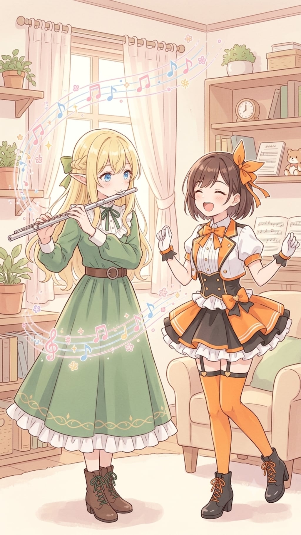 Let's duet!