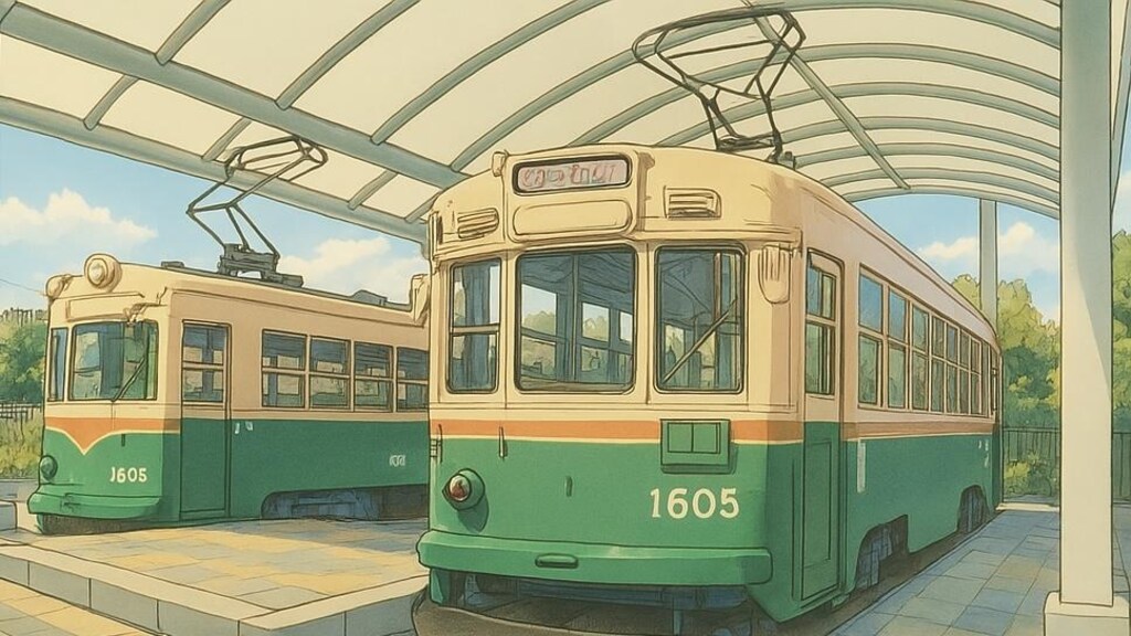 梅小路公園 市電のひろば