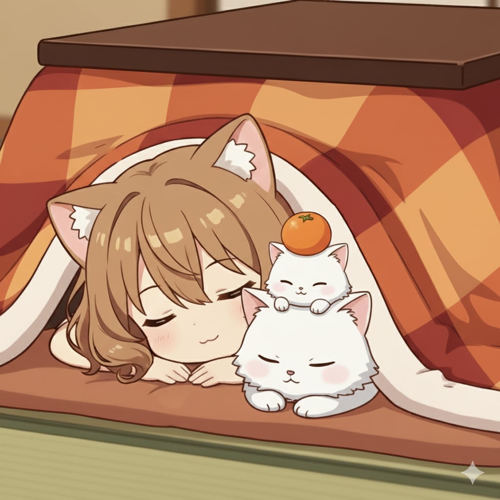 こたつとうちの子