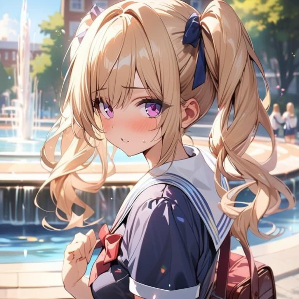 ポニーテールの結菜(ゆな)