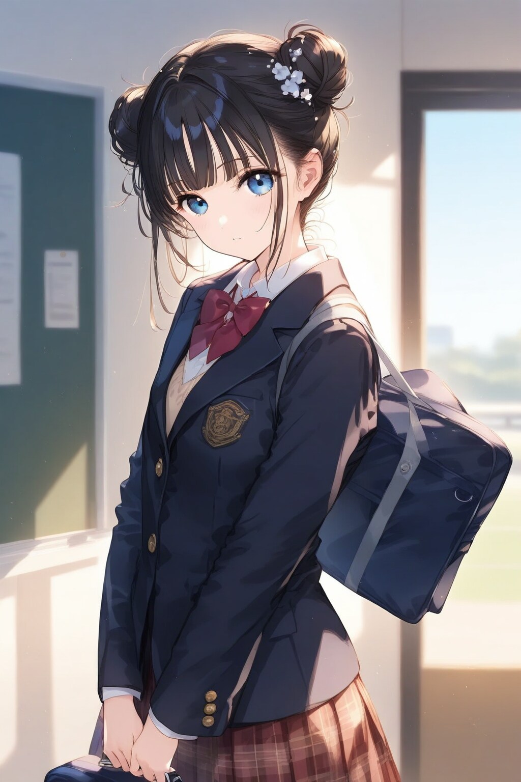 通学中のおだんごちゃん🍡✨