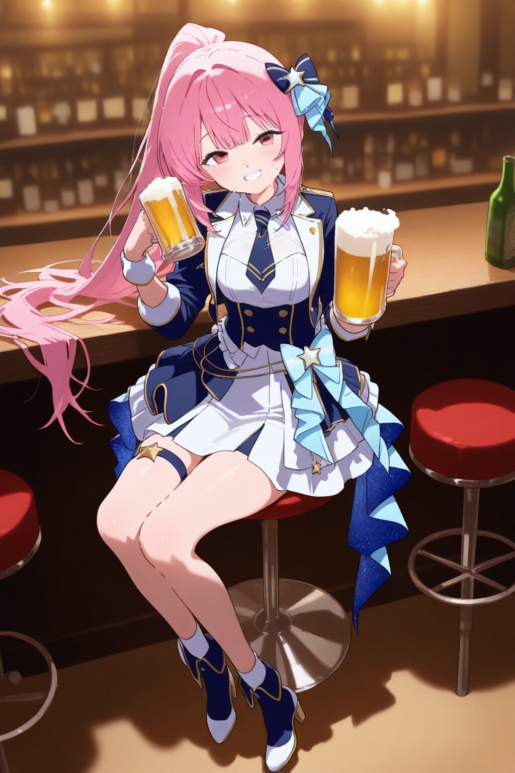 いっしょに、飲まない？ | の人気AIイラスト・グラビア