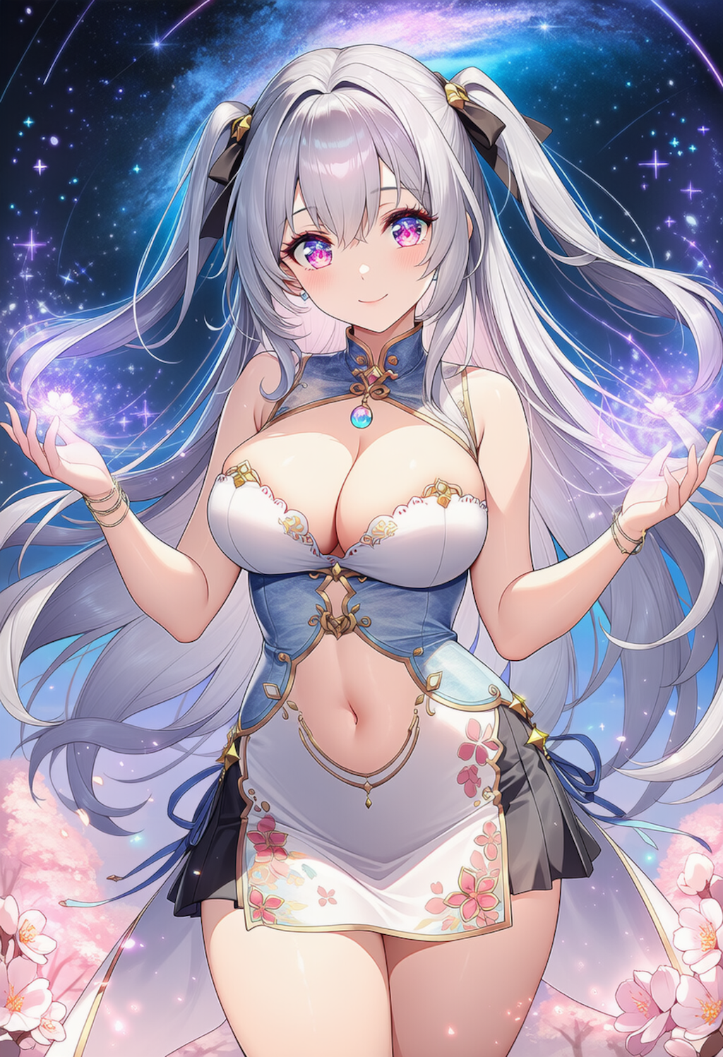 チャイナドレスの美女