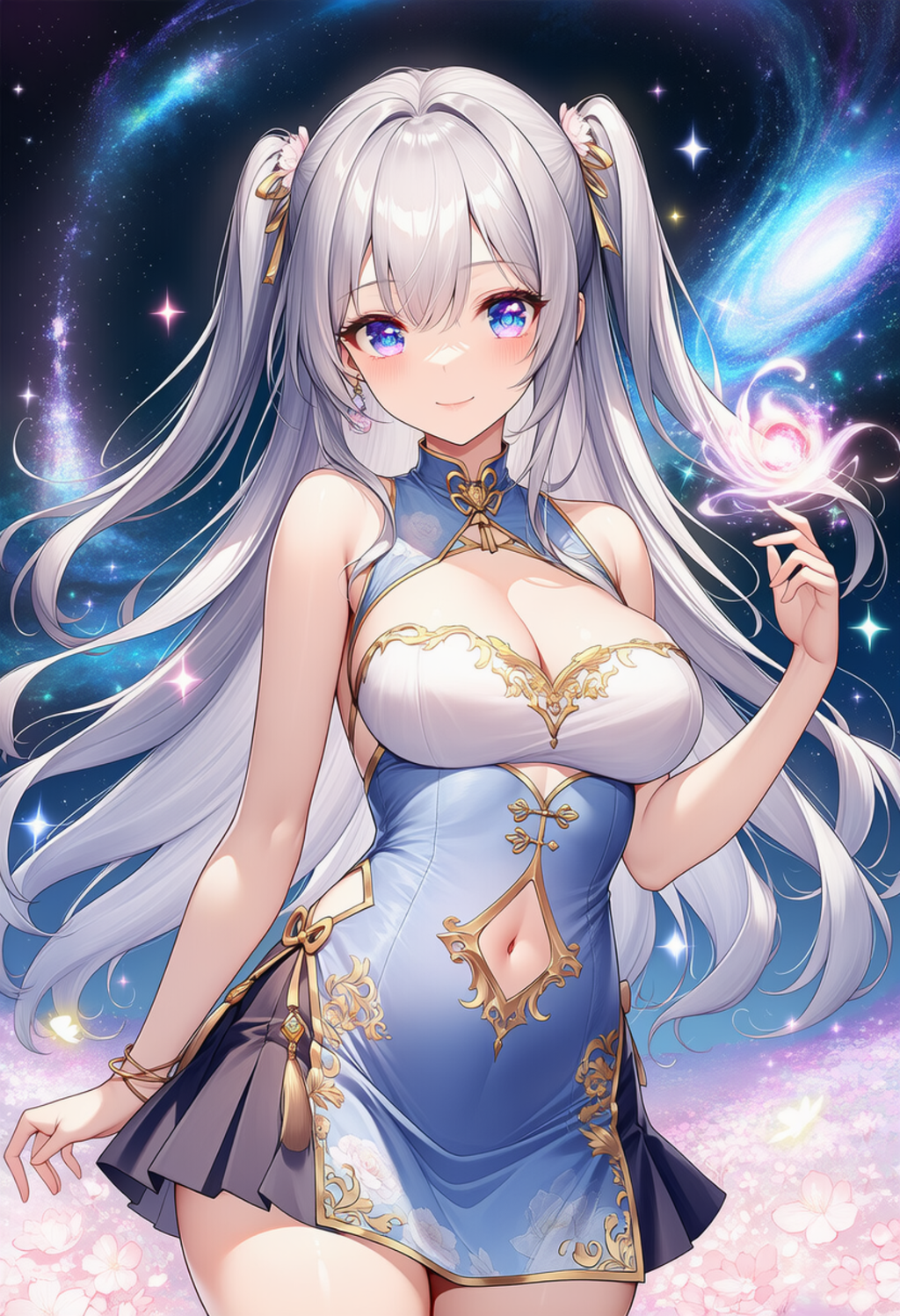 チャイナドレスの美女