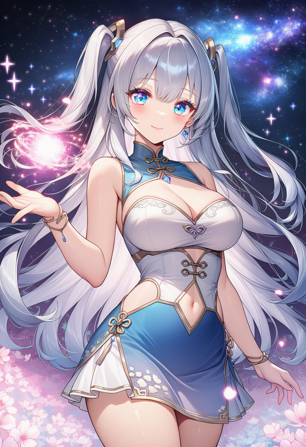 チャイナドレスの美女
