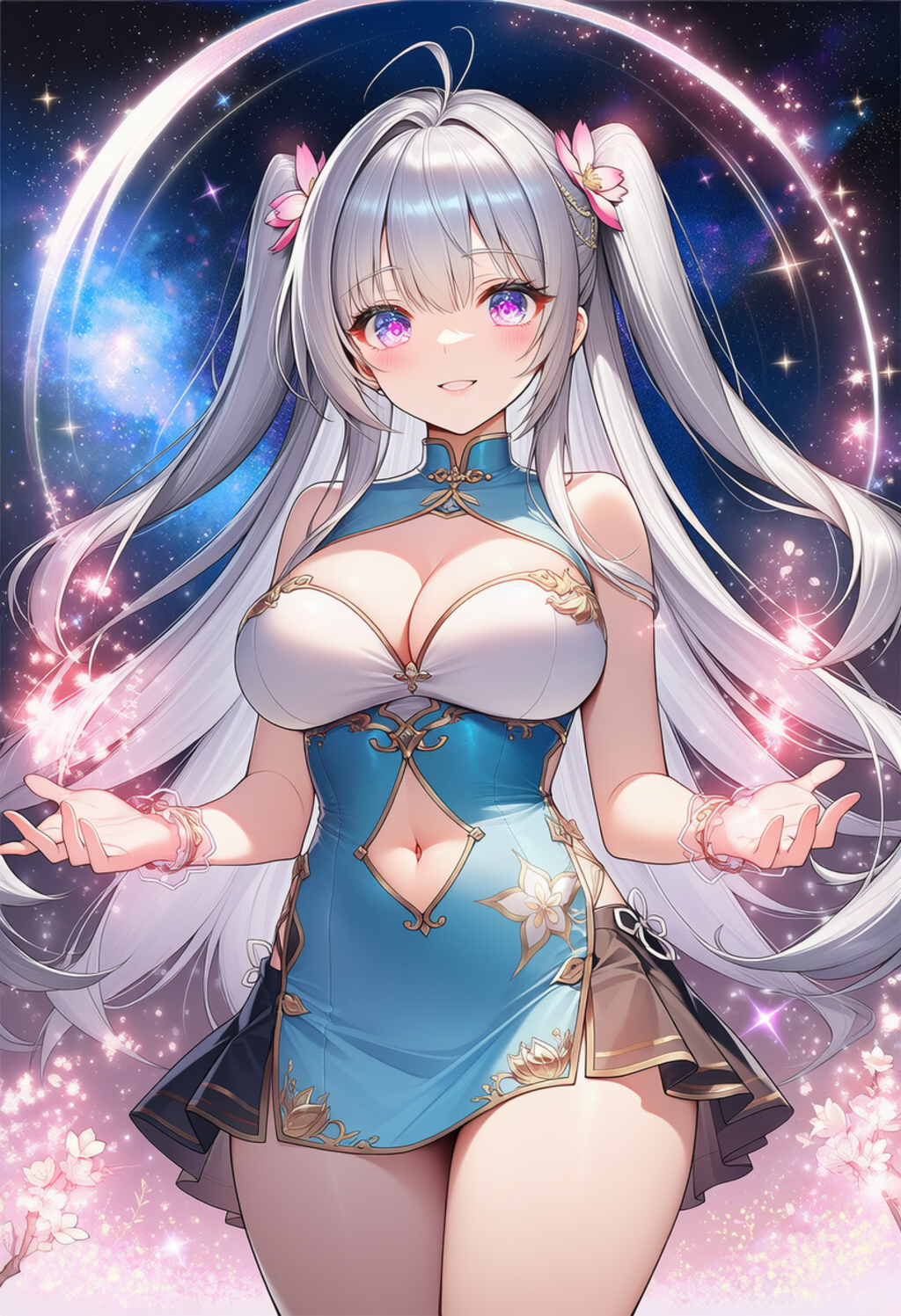 チャイナドレスの美女