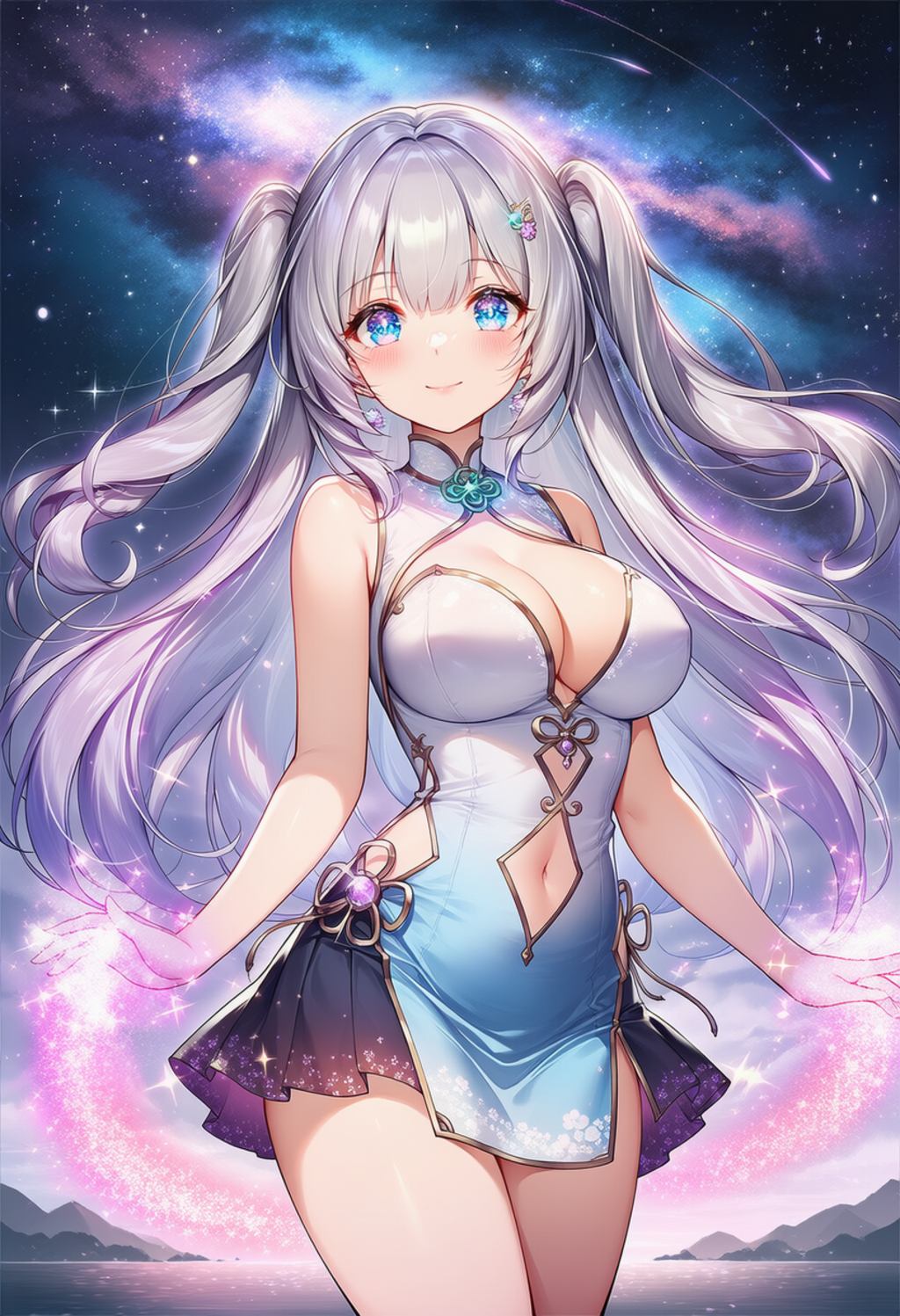 チャイナドレスの美女