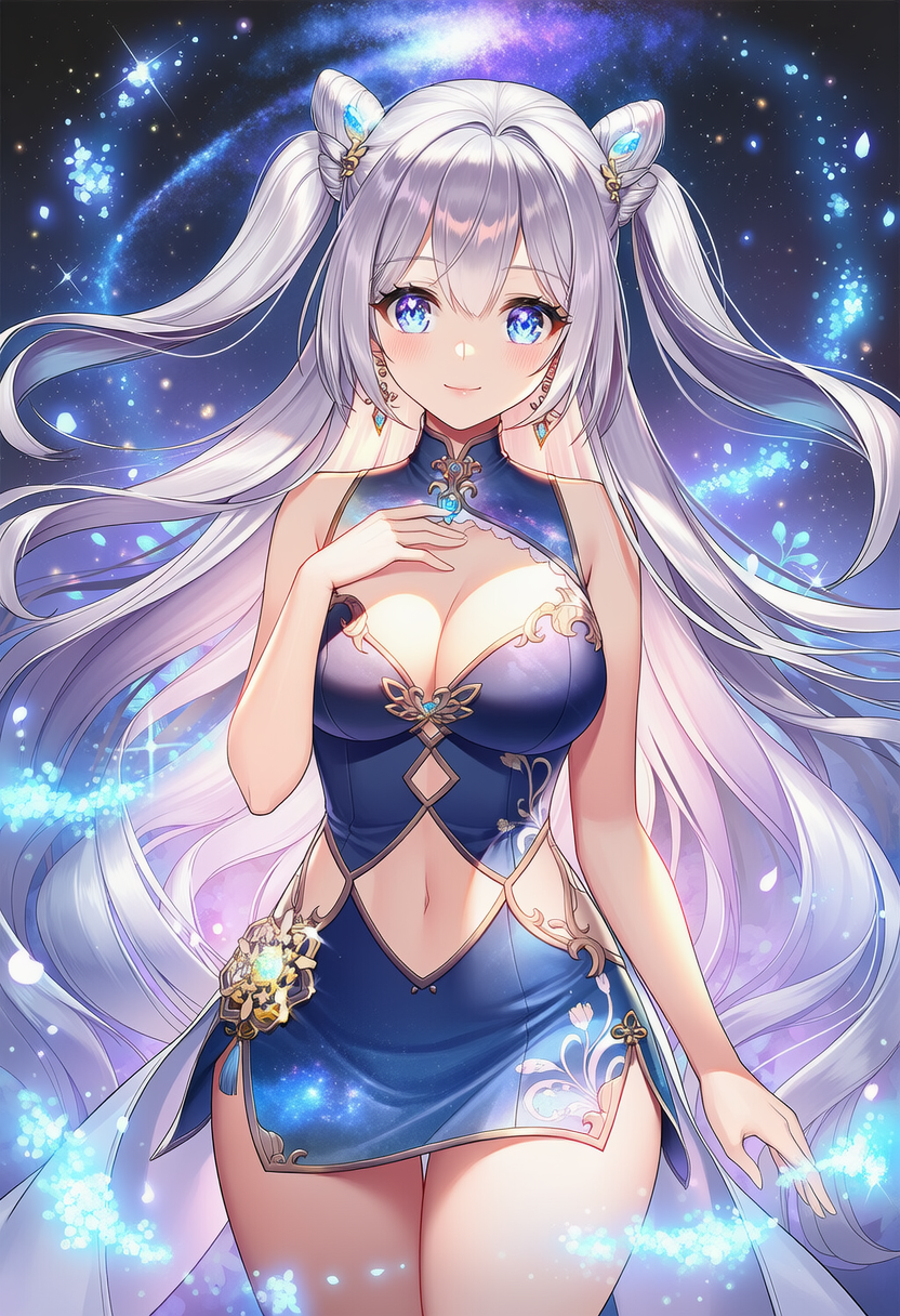 チャイナドレスの美女