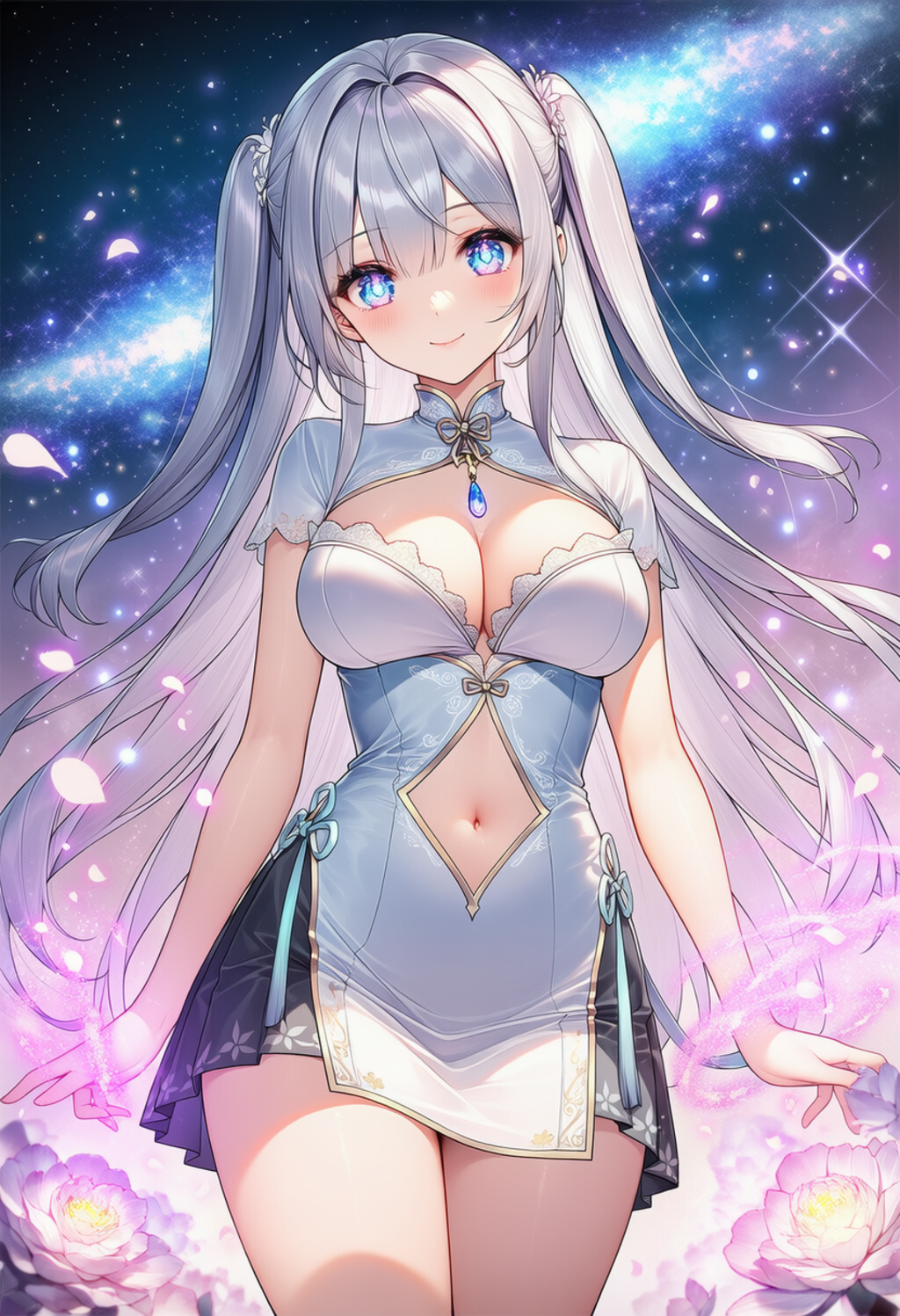 チャイナドレスの美女
