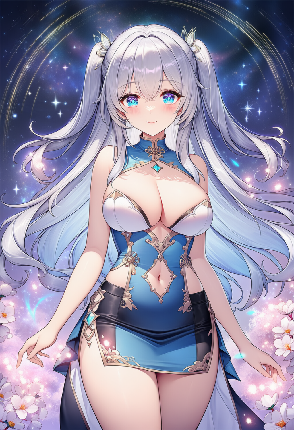 チャイナドレスの美女