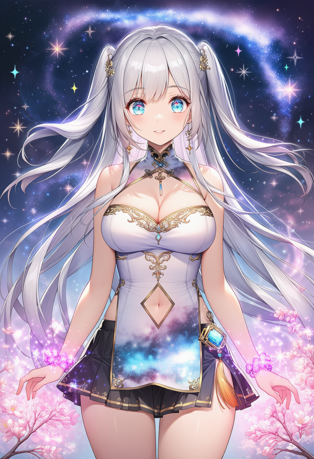 チャイナドレスの美女
