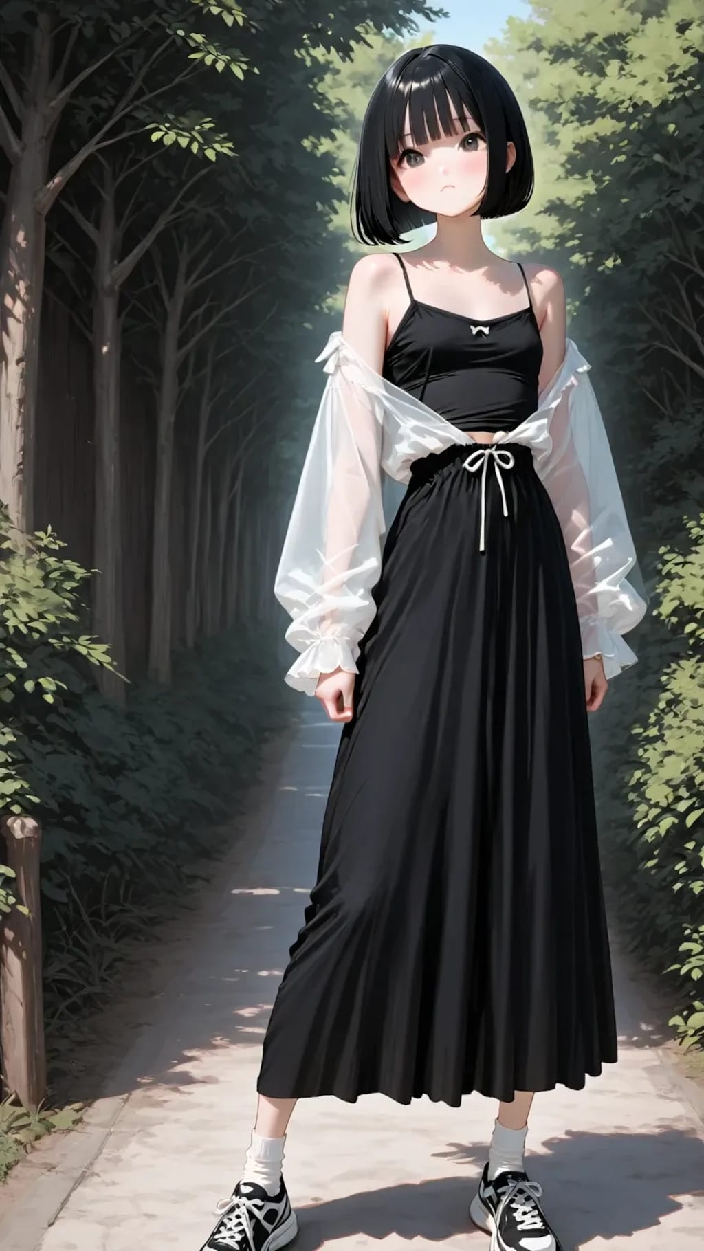 ロングスカートの環（たまき）