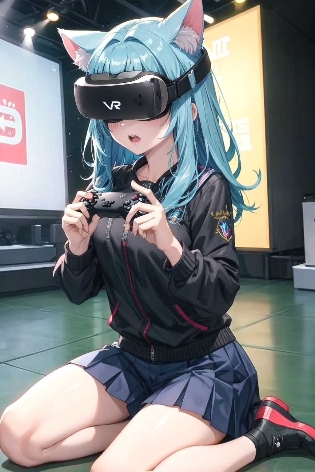 ししょちゃんのVRゲーム体験🎮