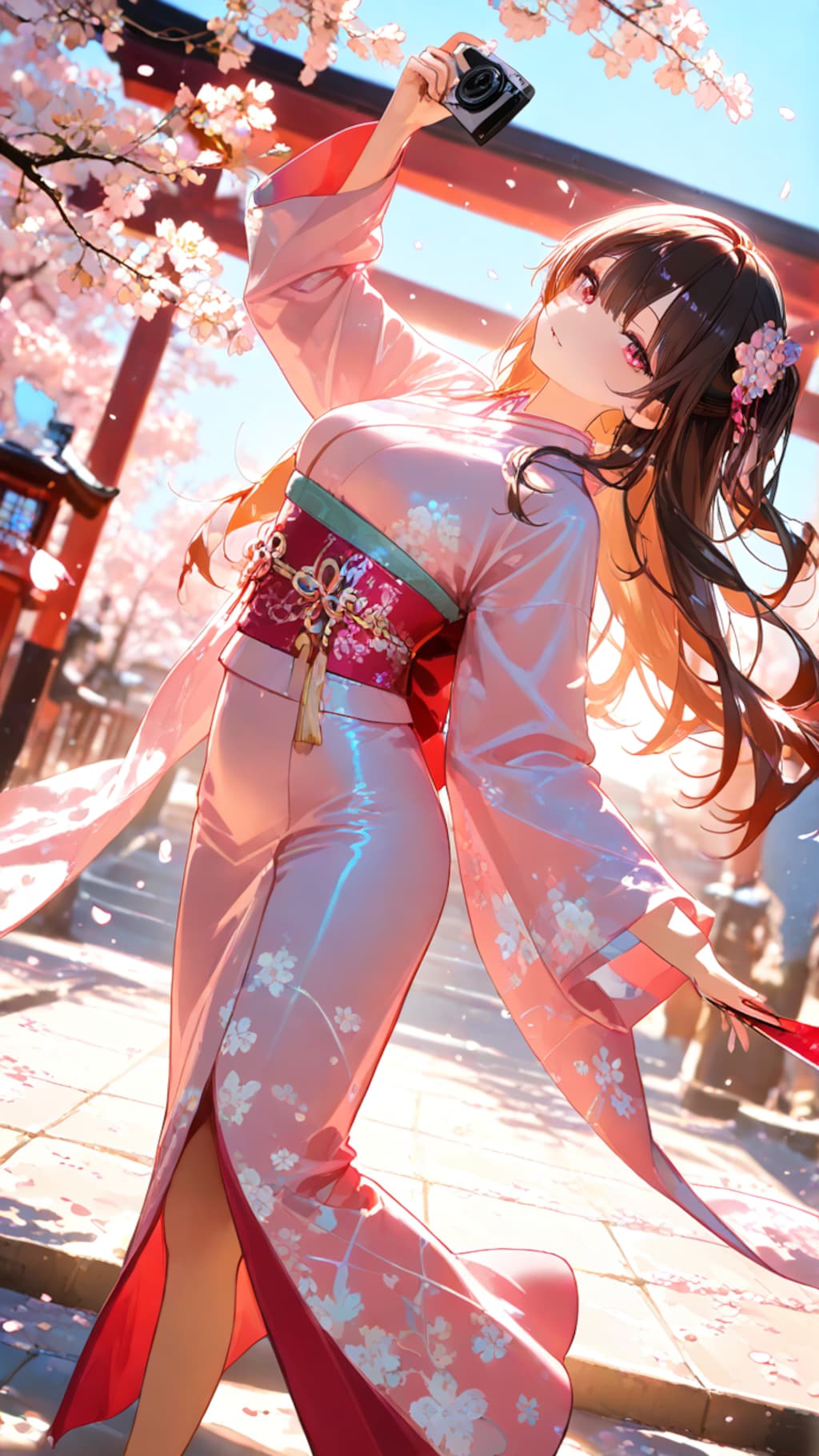 扇子女子