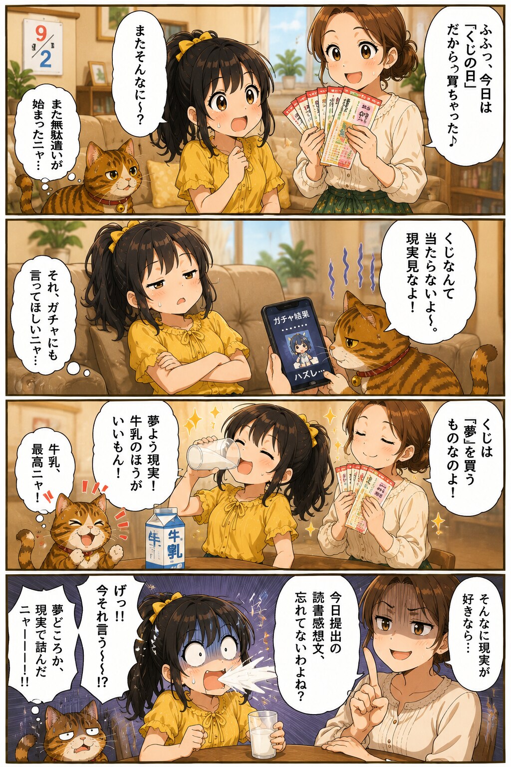 牛(9)乳(2)の日でしょ～～！ | の人気AIイラスト・グラビア