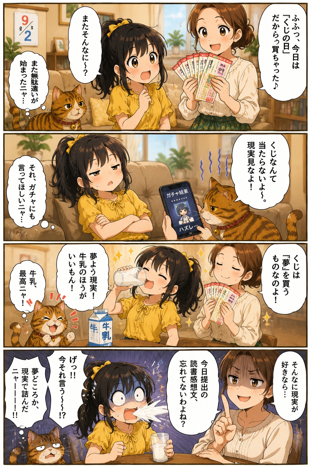 牛(9)乳(2)の日でしょ～～！
