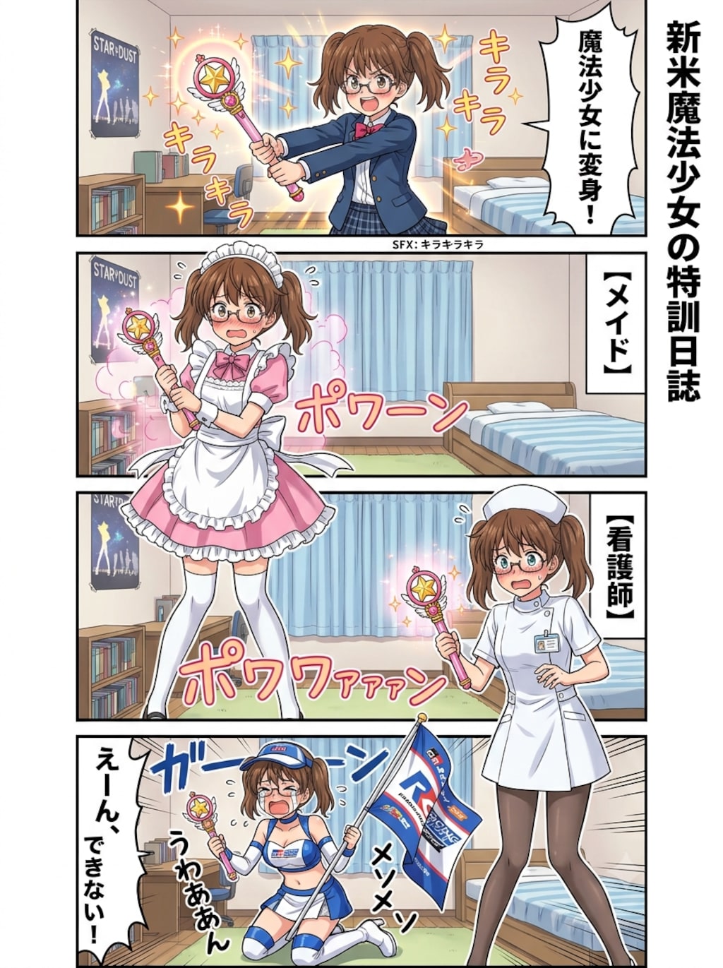 私立魔法少女学園 18
