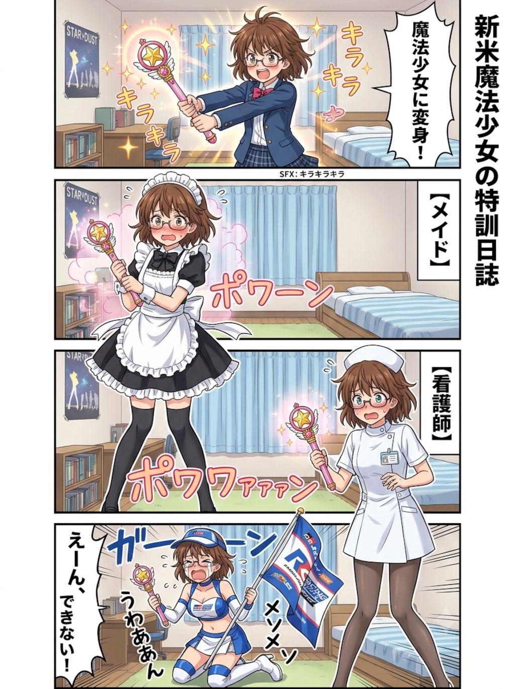 私立魔法少女学園 18
