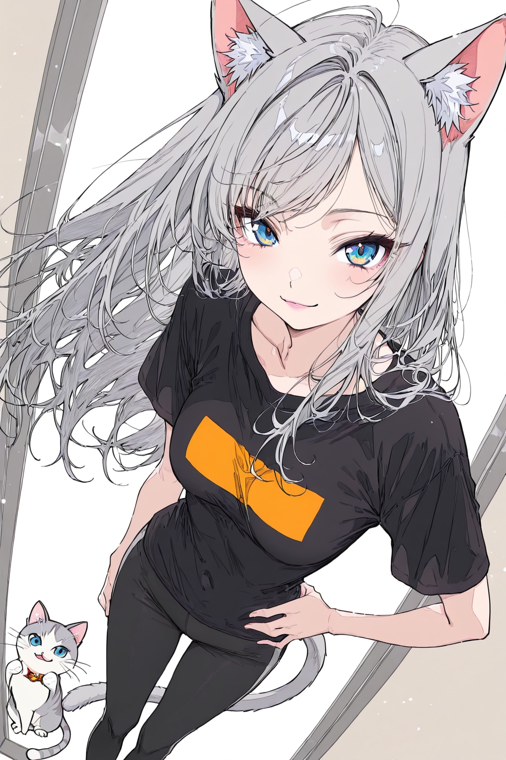 うちの子2000年代アニメ風　ユキネ