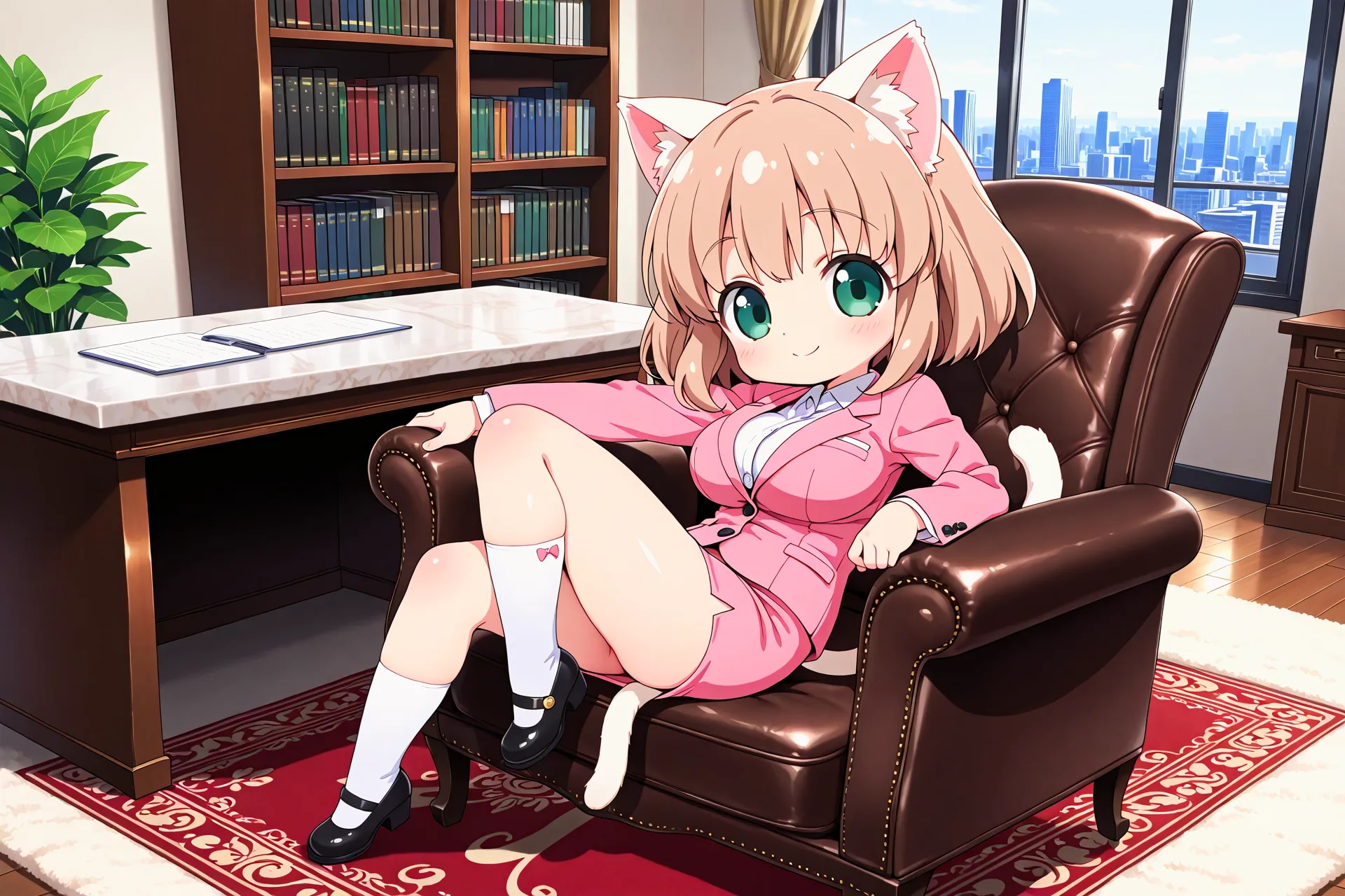 あにまるコーポレーションCEOガーリースタイル | の人気AIイラスト・グラビア