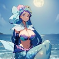 月夜のキュアマーメイド 2枚目