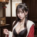 就寝前の姫様 2枚目