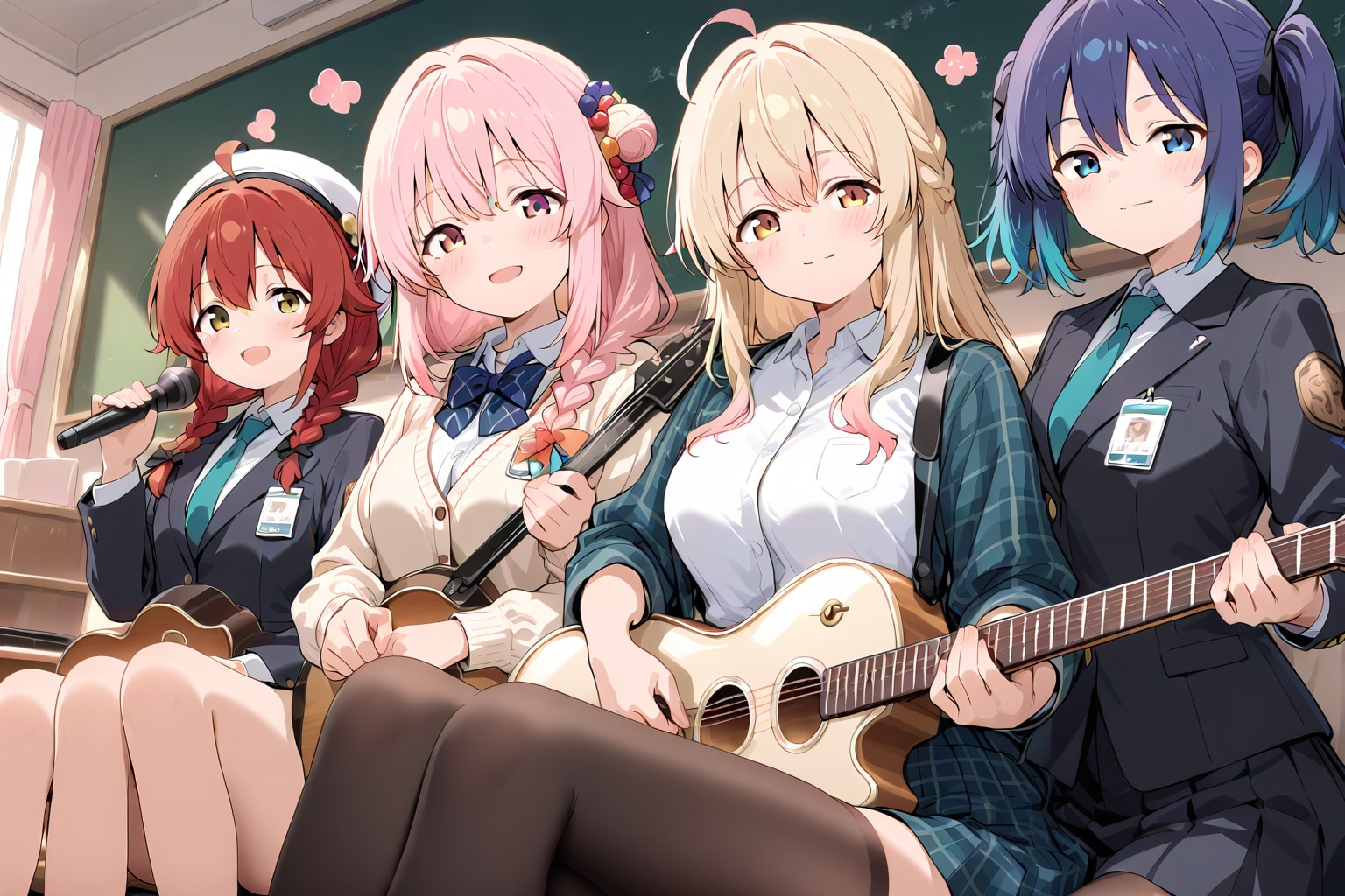 ミュージックの日 | の人気AIイラスト・グラビア