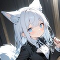 執事は常にクール（銀髪の狐耳少女） 3枚目