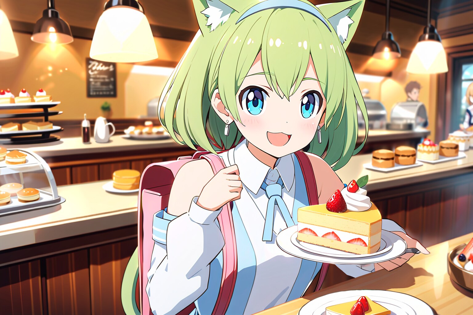 ケーキ食べ放題始めました