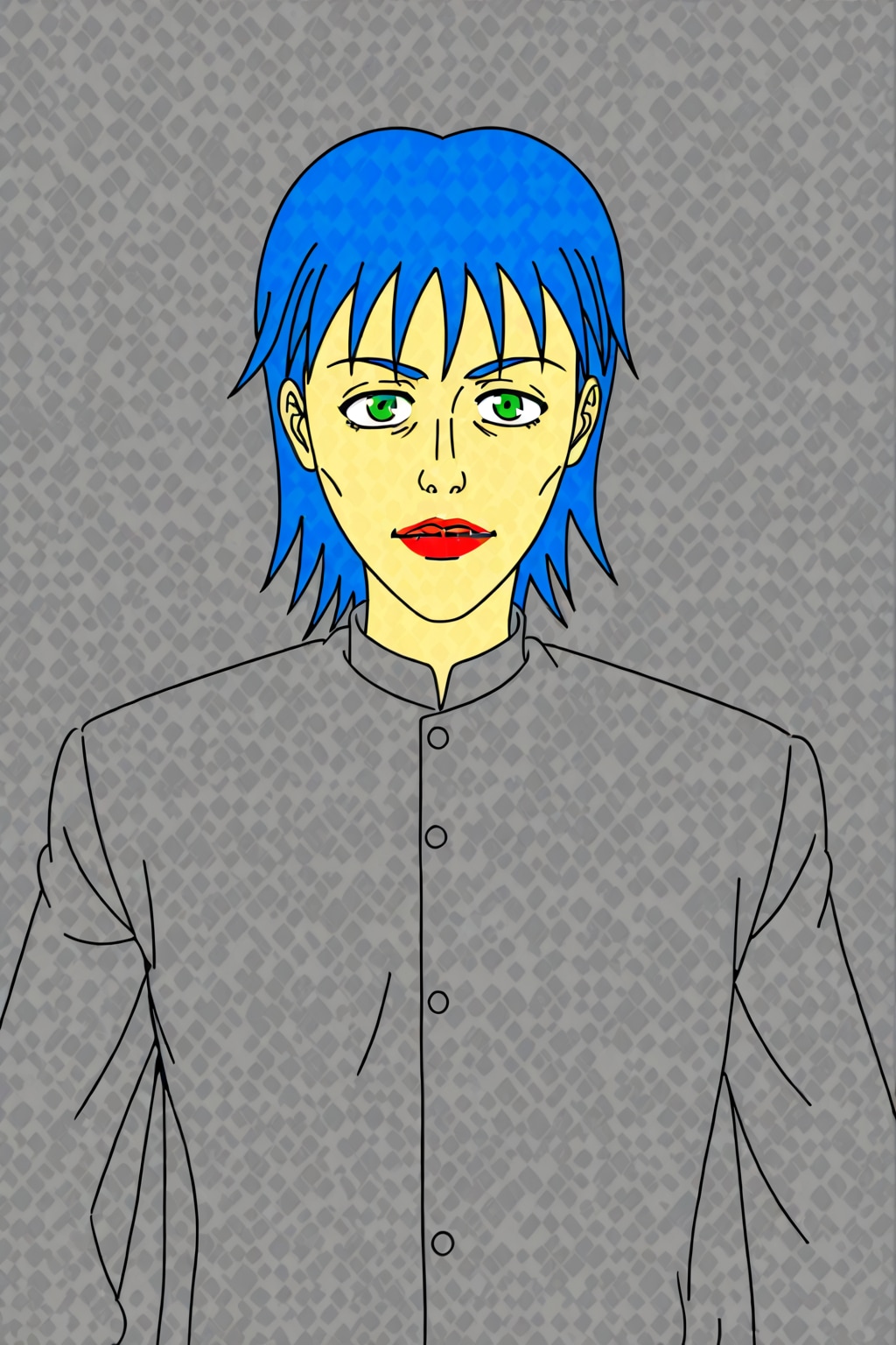 🛜ブルーダリアちゃん誕生秘話🏆 | の人気AIイラスト・グラビア