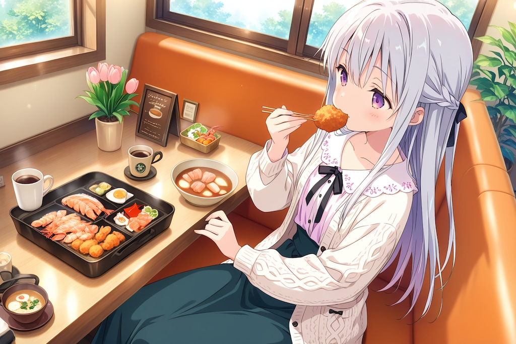 春のランチタイム