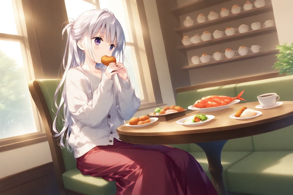 春のランチタイム