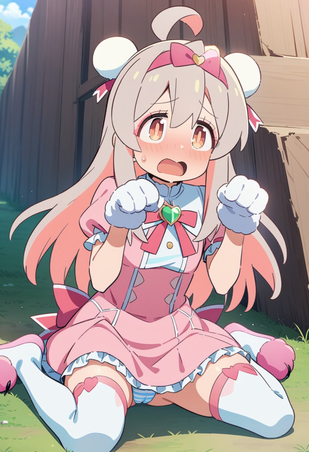 魔法少女のコスプレしたまひろちゃん