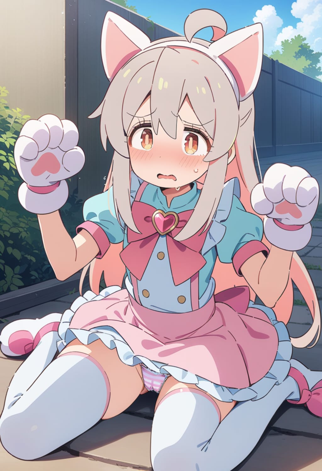 魔法少女のコスプレしたまひろちゃん