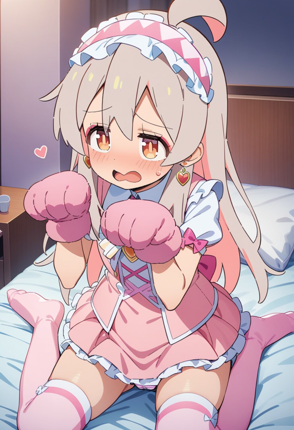 魔法少女のコスプレしたまひろちゃん