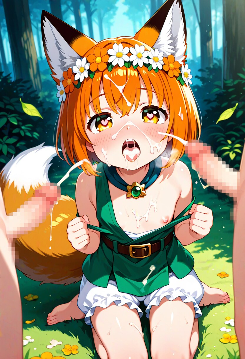 「はぁはぁ…顔にいっぱいかけて？ 熱いの欲しい…」