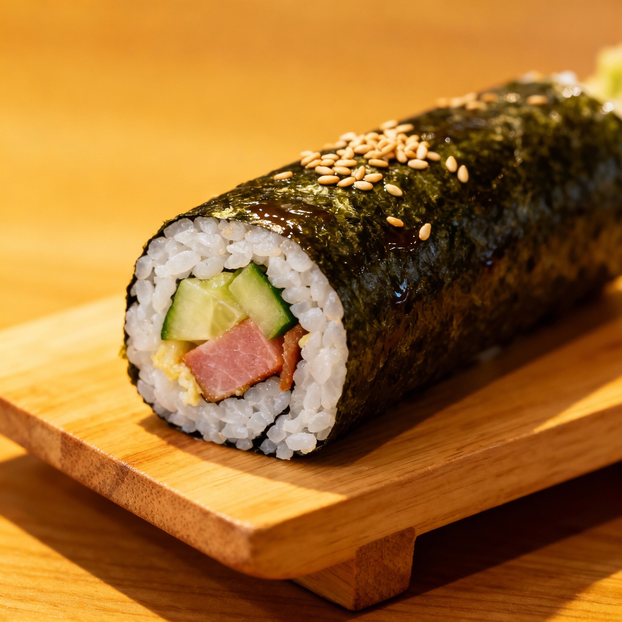 これは恵方巻ではなくチャーシュー巻きですね