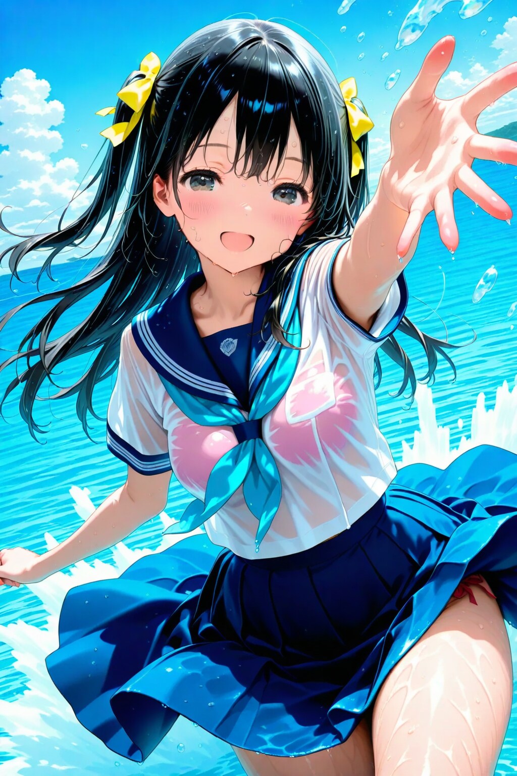 せっかく海にきたんだから | の人気AIイラスト・グラビア