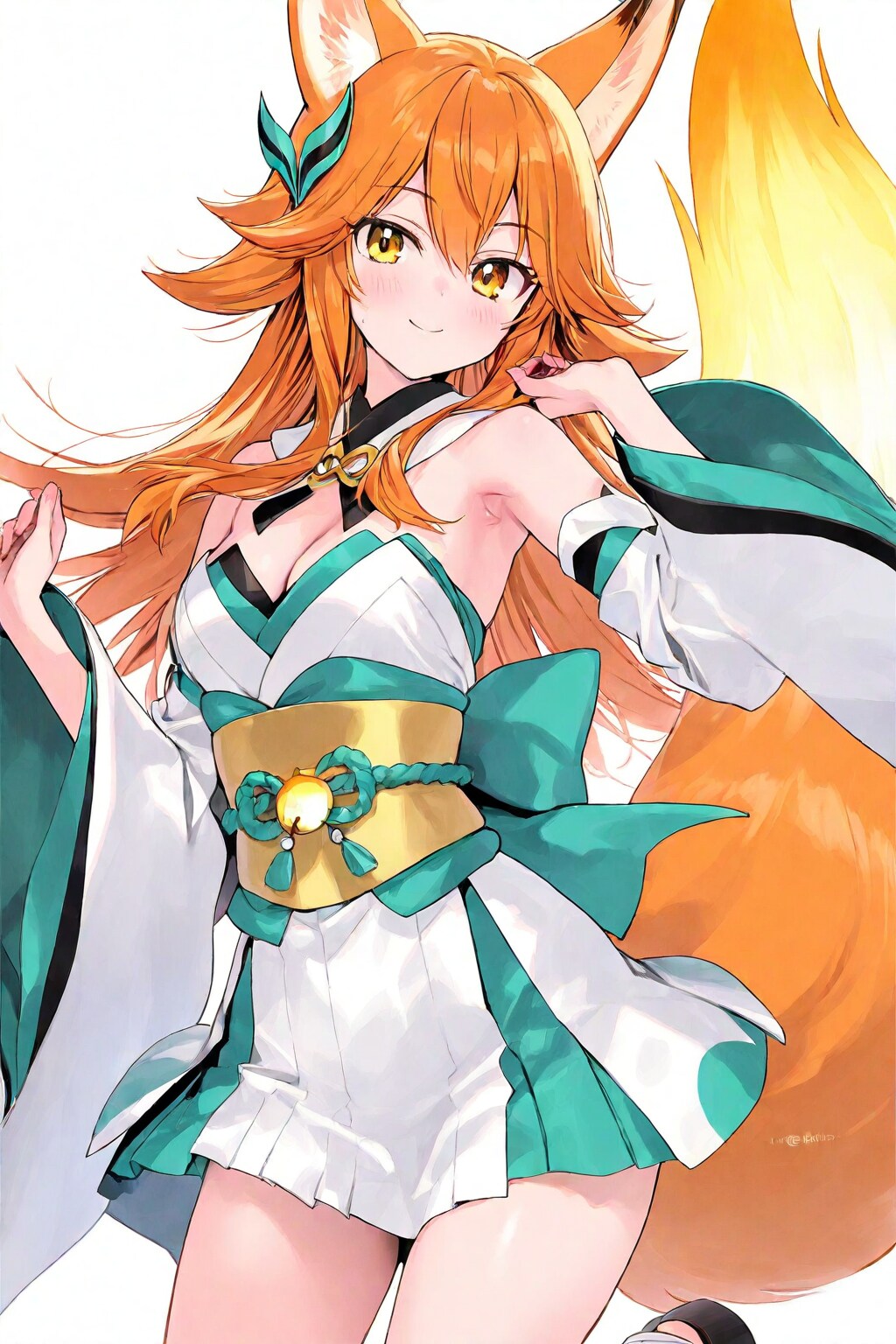 キツネの魔法少女