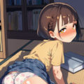 ほくろを見せてくれる女の子 2枚目