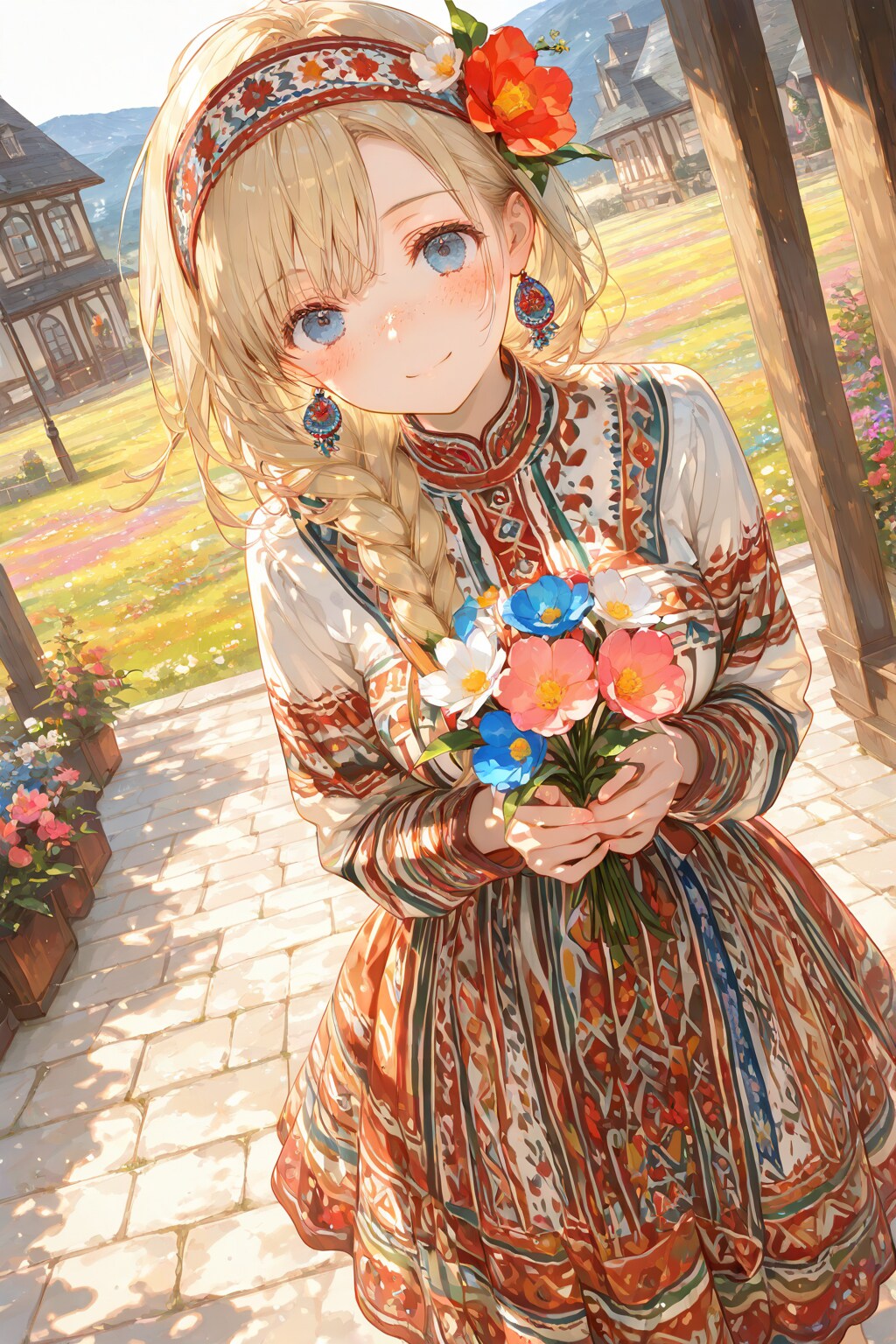 花売り
