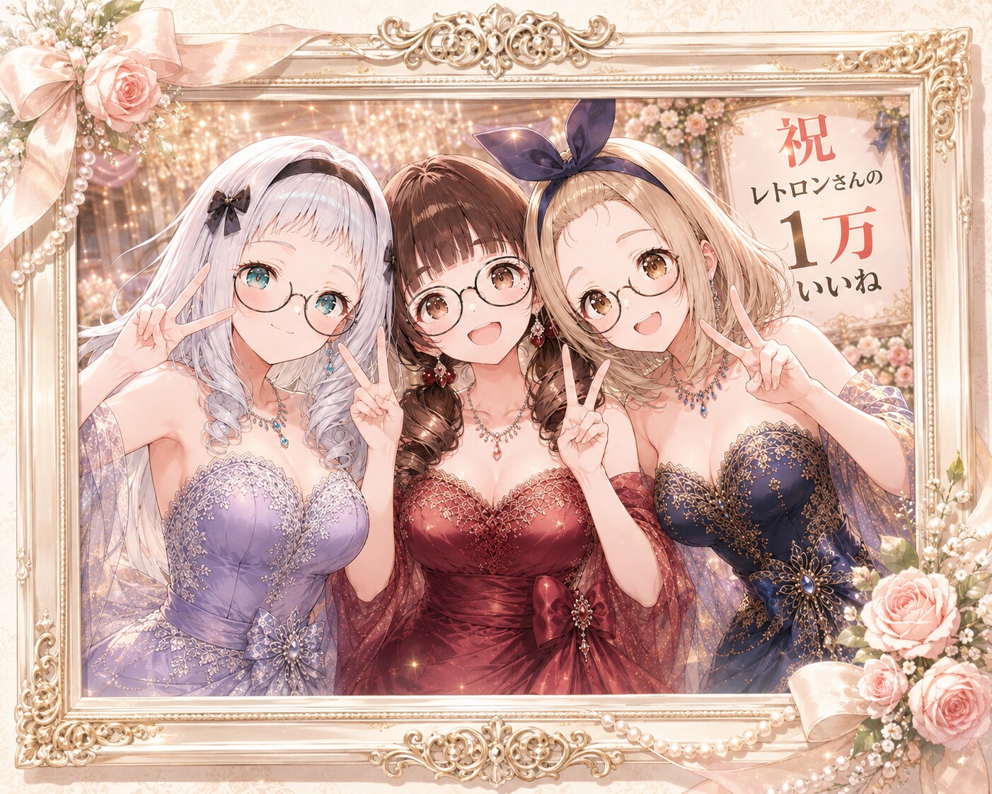 レトロンさんおめでとうございます✨ | の人気AIイラスト・グラビア