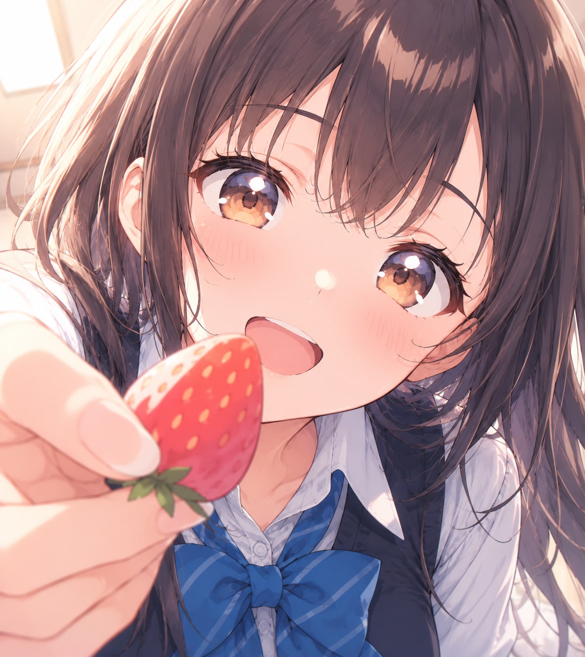 はい、あーん