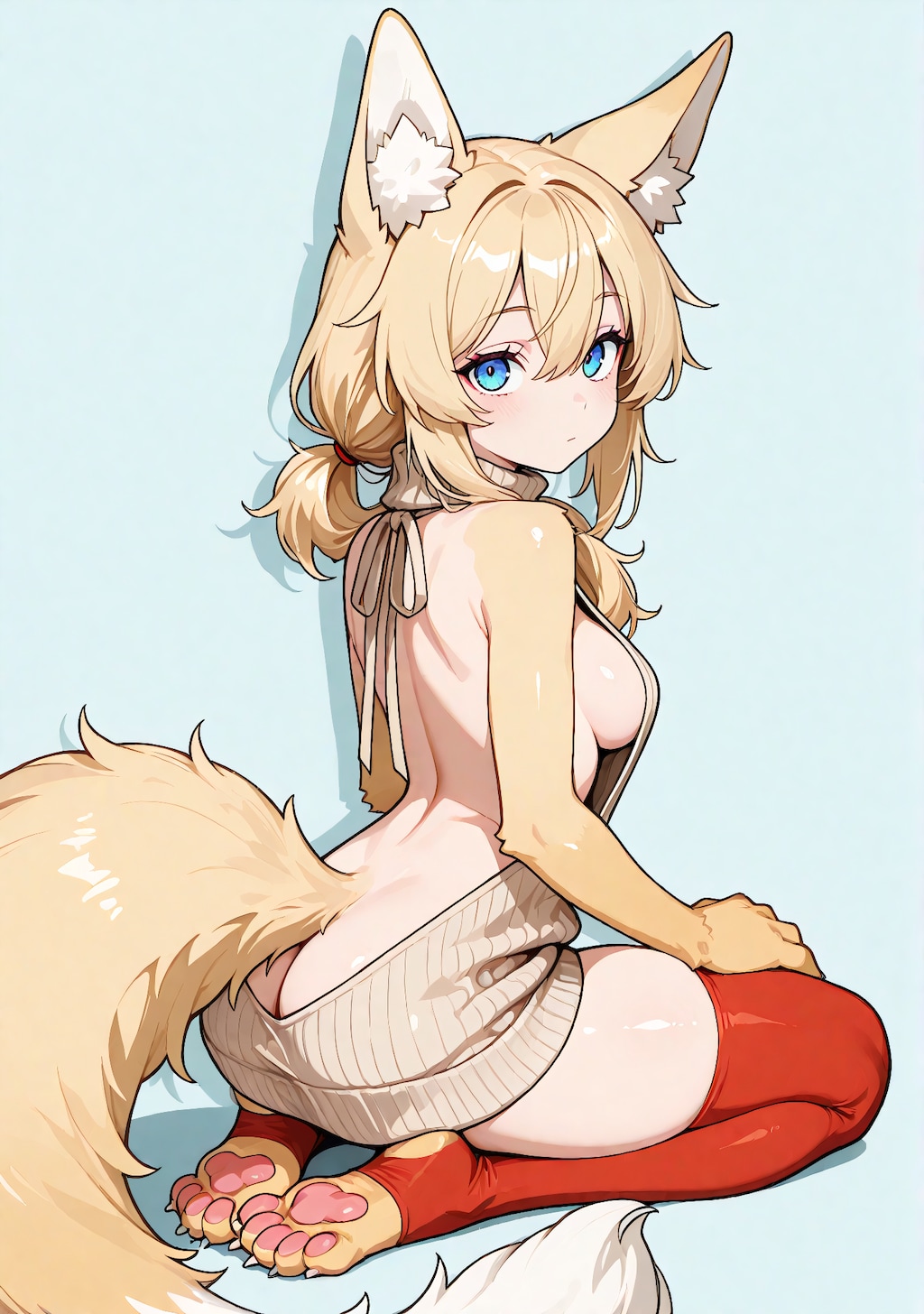 セーターもみじ