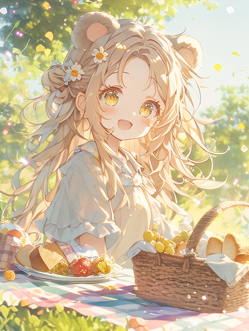 ピクニック日和に、はじめての手作りバーガー！